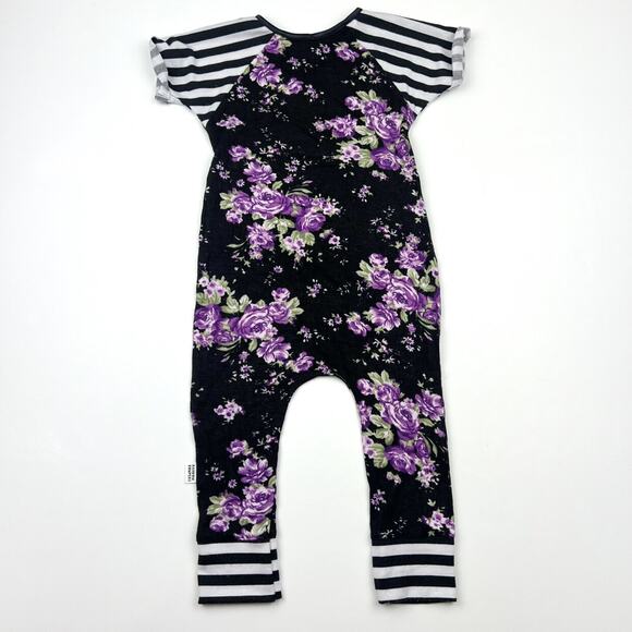 Random Rompers Purple Floral Romper - Picture 5 of 5